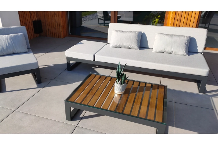 Meble ogrodowe alicante szary