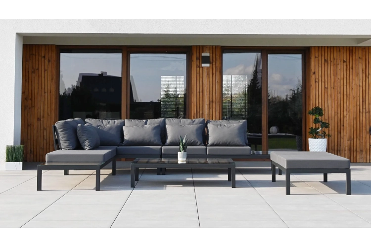 Meble ogrodowe almeria grafit