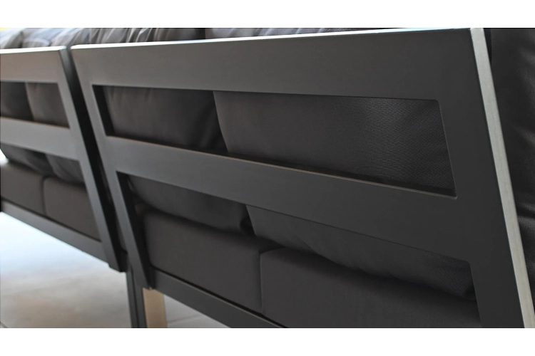 Meble ogrodowe almeria grafit