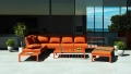 Meble ogrodowe almeria orange
