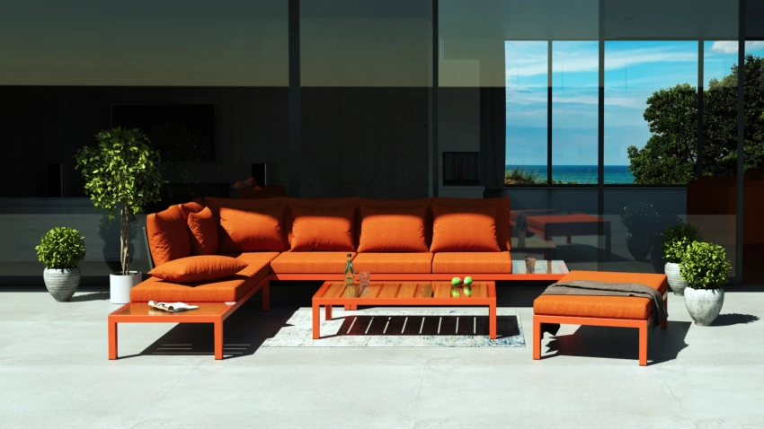 Meble ogrodowe almeria orange