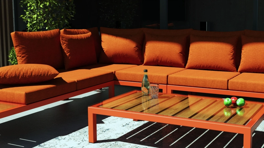 Meble ogrodowe almeria orange