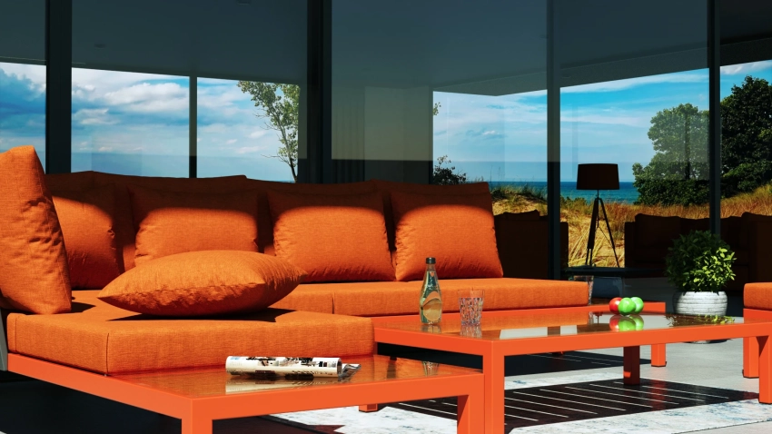 Meble ogrodowe almeria orange