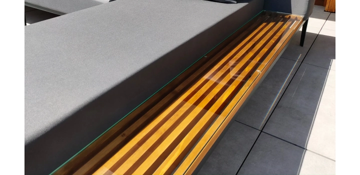 Meble ogrodowe katalonia grafitowe