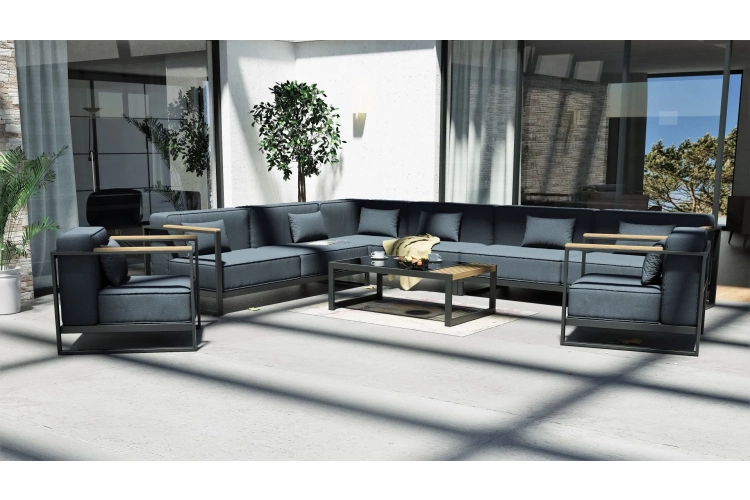 Meble tarasowe madera grafit