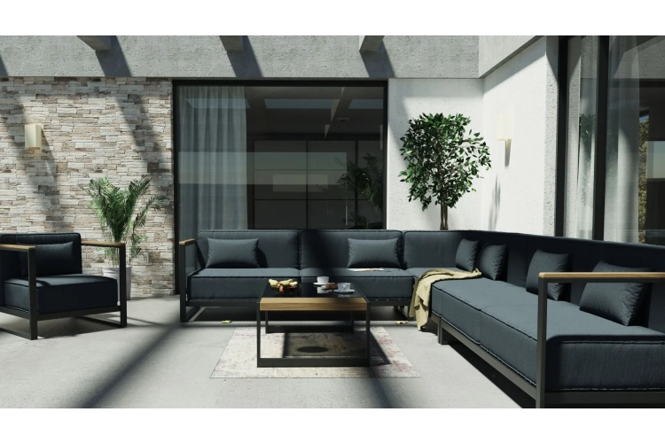 Meble tarasowe madera grafit