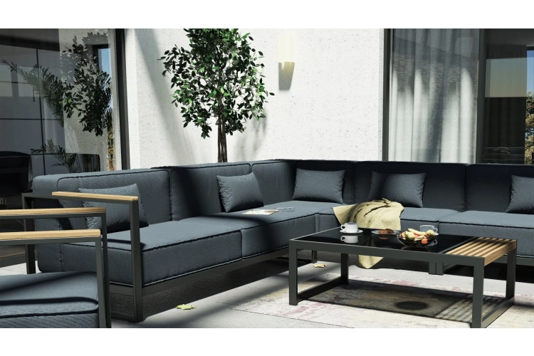 Meble tarasowe madera grafit