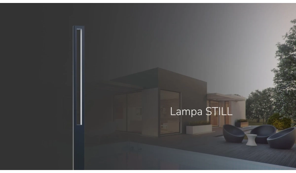 Lampa ogrodowa led still