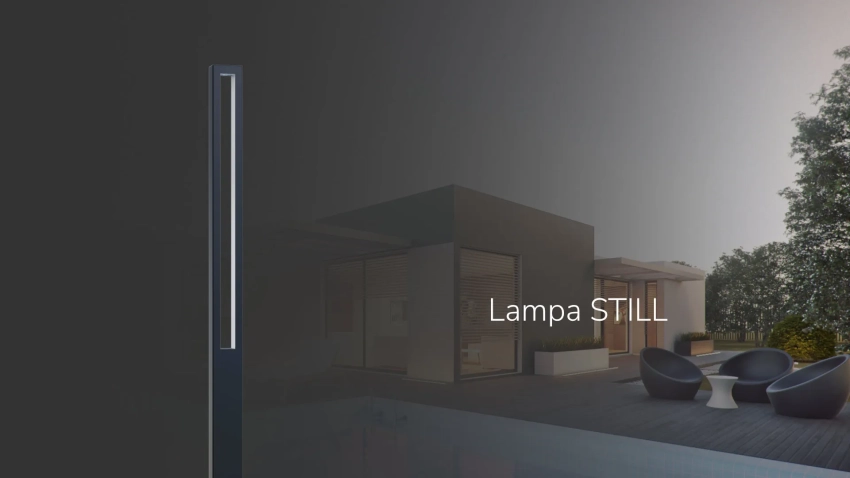 Lampa ogrodowa led still
